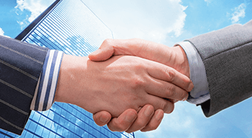 面談後、顧問契約を締結のイメージ